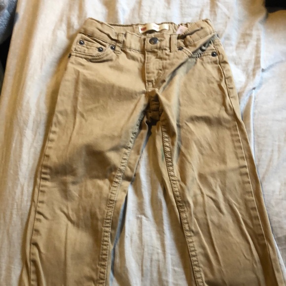 Little boys Levi khakis 511 in size 5 - Picture 1 of 7